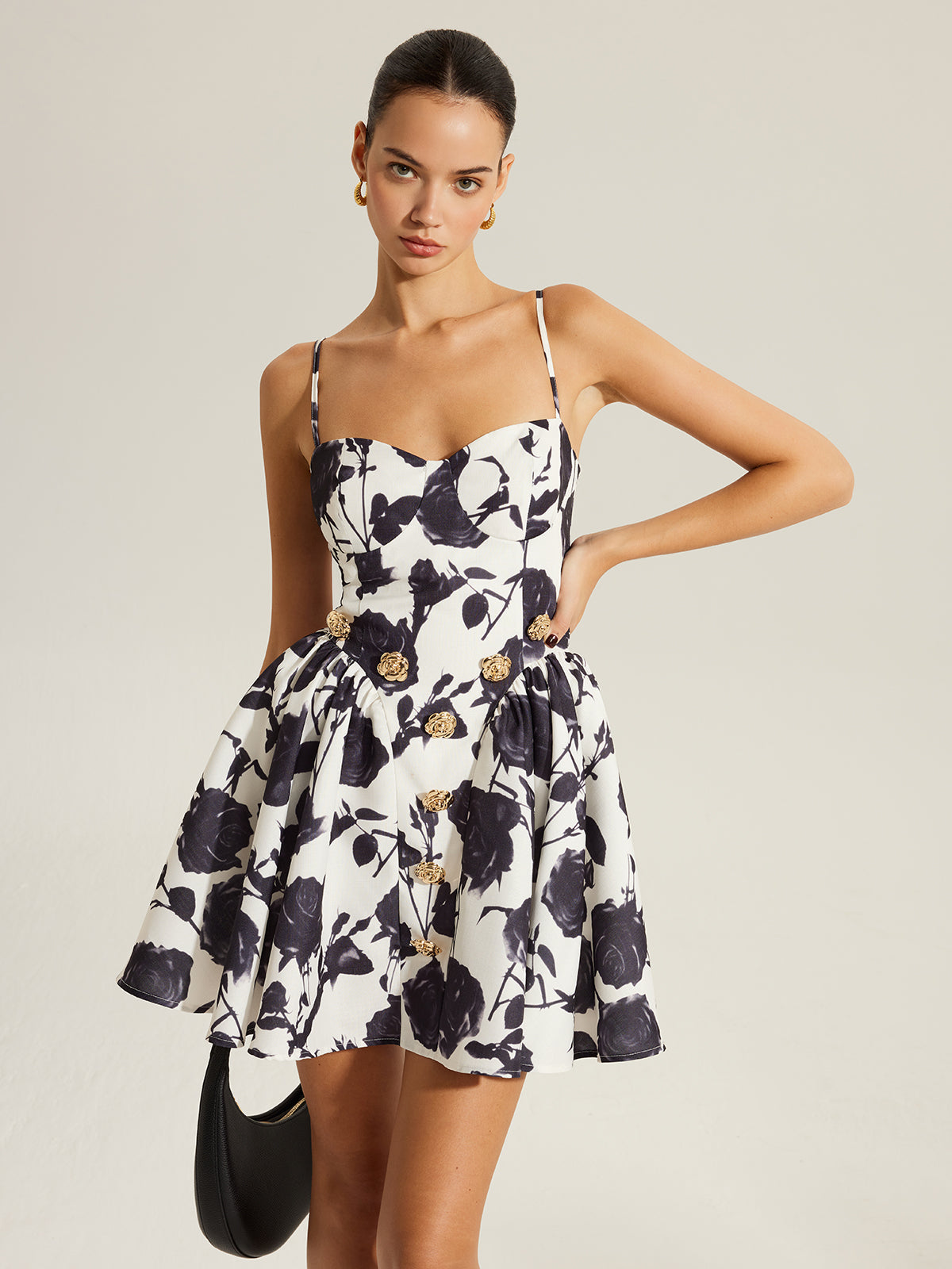 Dames Jurken Zomer Bloemprint-1